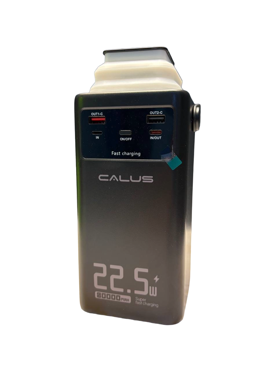 پاوربانک کالوس ۲۲.۵ وات 80 هزار میلی امپر مدل Calus Fast-L80