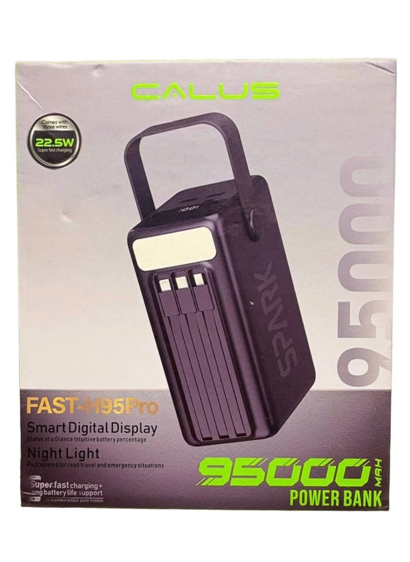 پاوربانک ۲۲.۵ وات 95000 میلی امپر کالوس مدل calus H-95 pro