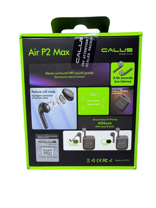ایرپاد بلوتوثی کالیوس مدل Calus Air P2 Max