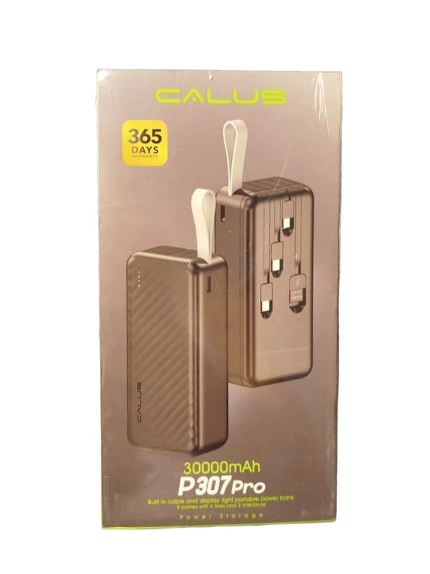 پاوربانک ۳۰۰۰۰ میلی امپر کالوس مدل P307 pro