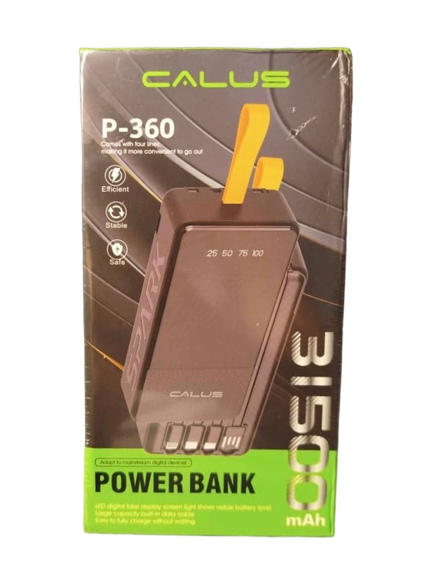 پاوربانک 31500 میلی امپر کالوس مدل P-360