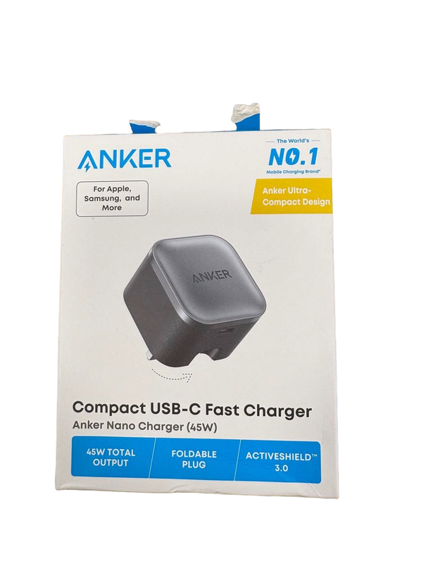 شارژر دیواری انکر مدل Anker A2692 ظرفیت ۴۵ وات تک پورت