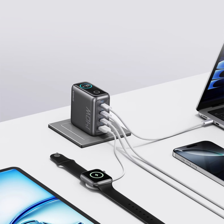 شارژر انکر مدل Anker B2697 دو پین همراه کابل اصل
